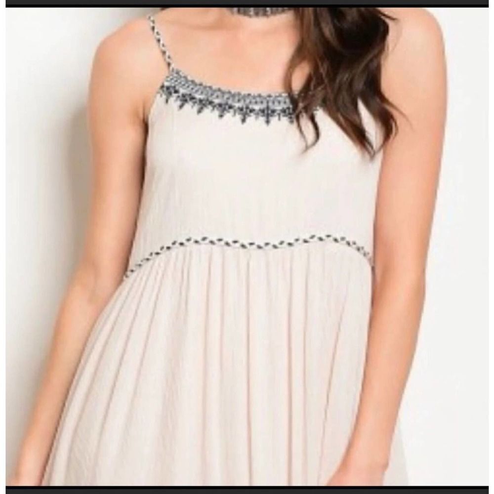 Ina Maxi Prairie Boho Goddess Dress Size Medium - Picture 3 of 16